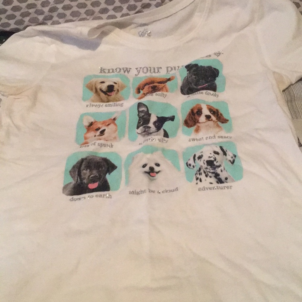 Justice Know Your Puppies Shirt